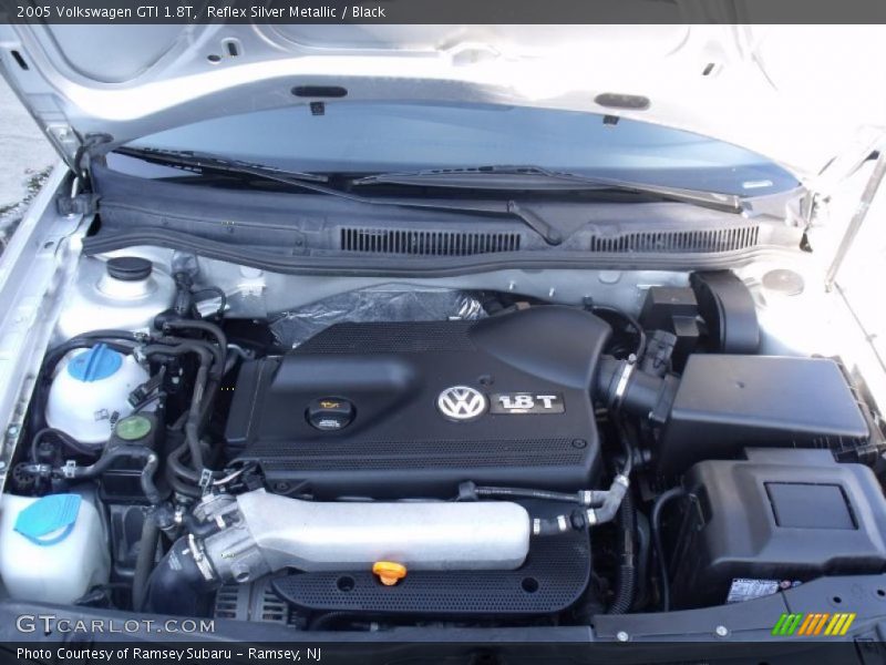 Reflex Silver Metallic / Black 2005 Volkswagen GTI 1.8T