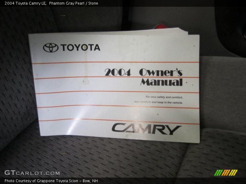 Phantom Gray Pearl / Stone 2004 Toyota Camry LE