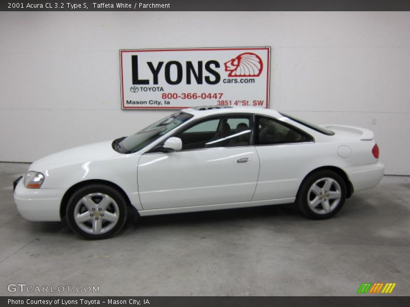 Taffeta White / Parchment 2001 Acura CL 3.2 Type S