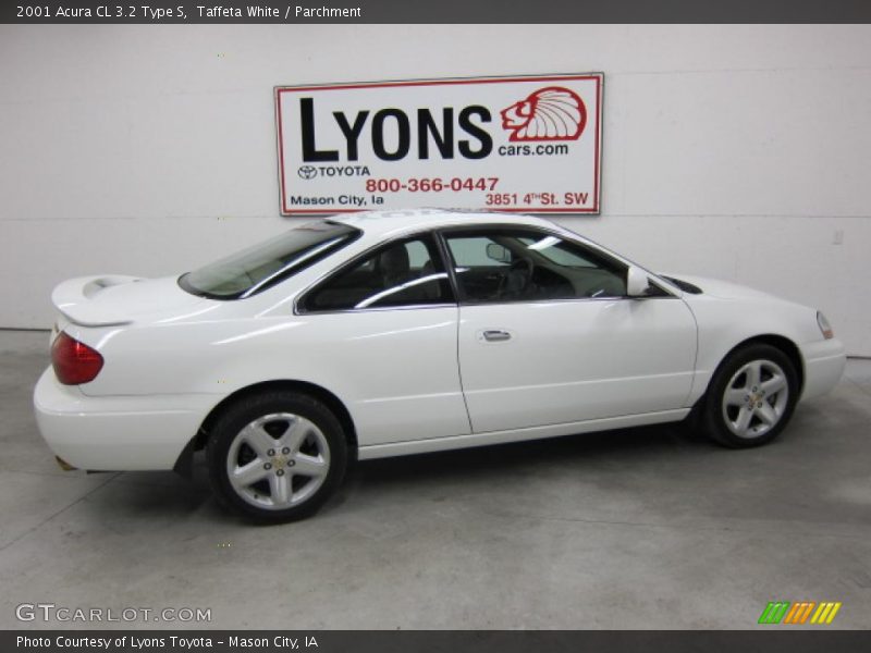 Taffeta White / Parchment 2001 Acura CL 3.2 Type S