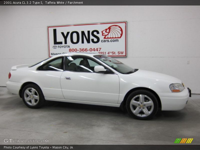 Taffeta White / Parchment 2001 Acura CL 3.2 Type S