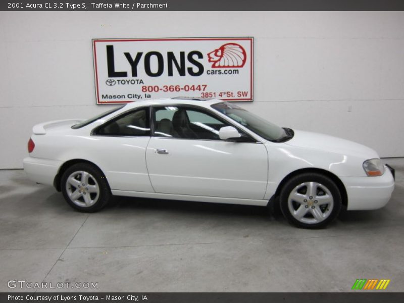 Taffeta White / Parchment 2001 Acura CL 3.2 Type S