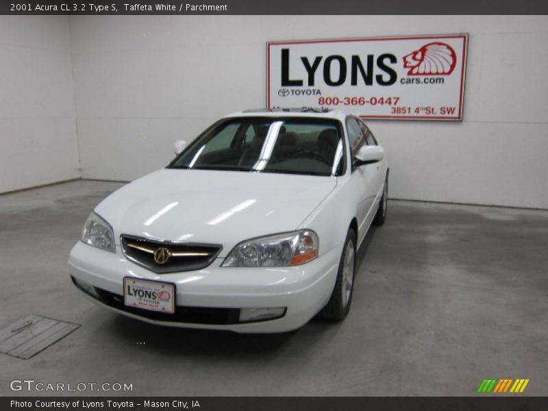 Taffeta White / Parchment 2001 Acura CL 3.2 Type S