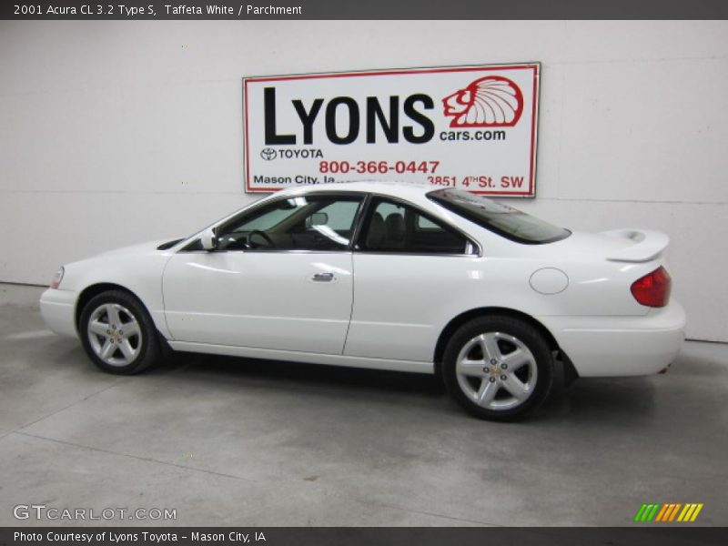 Taffeta White / Parchment 2001 Acura CL 3.2 Type S