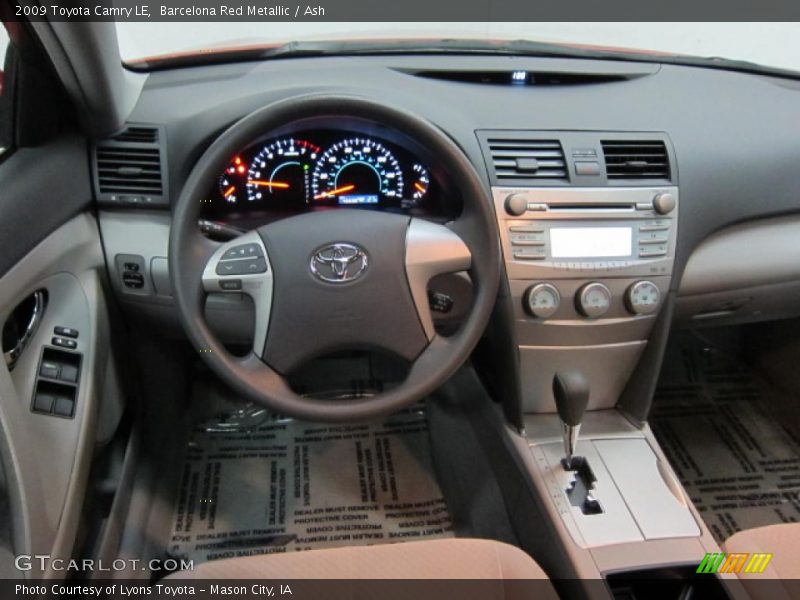 Barcelona Red Metallic / Ash 2009 Toyota Camry LE