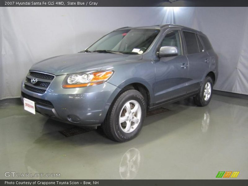 Slate Blue / Gray 2007 Hyundai Santa Fe GLS 4WD