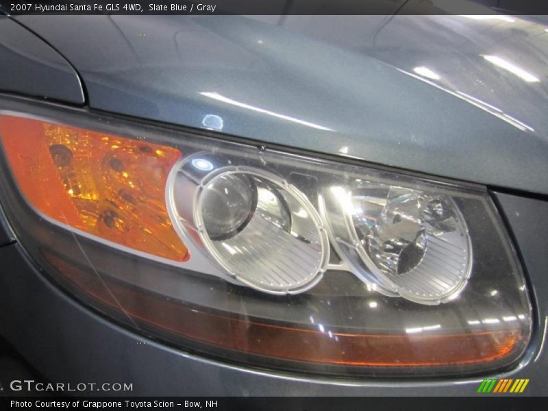 Slate Blue / Gray 2007 Hyundai Santa Fe GLS 4WD