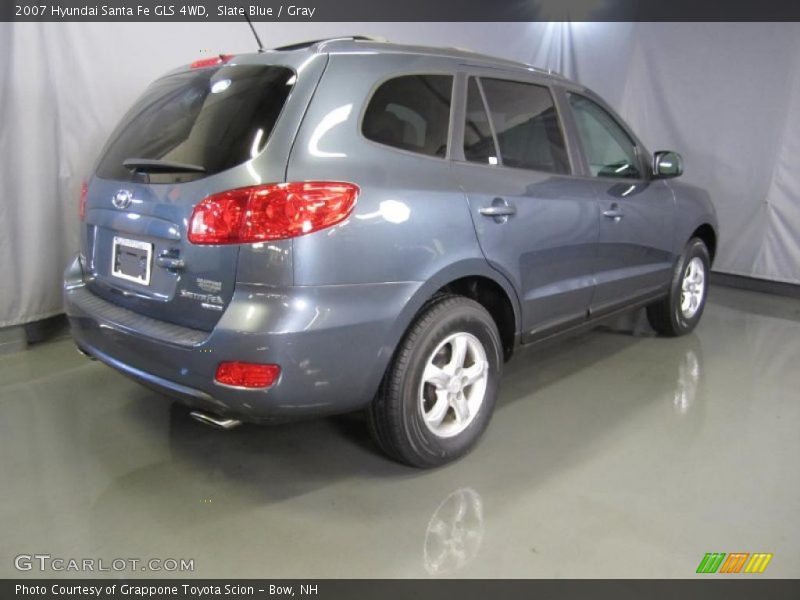Slate Blue / Gray 2007 Hyundai Santa Fe GLS 4WD