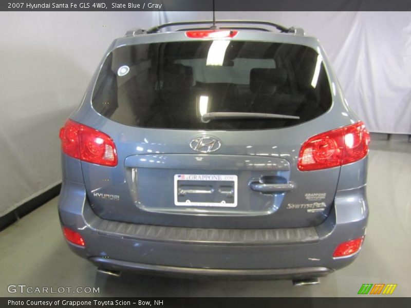 Slate Blue / Gray 2007 Hyundai Santa Fe GLS 4WD