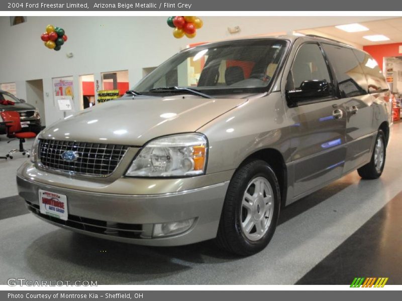 Arizona Beige Metallic / Flint Grey 2004 Ford Freestar Limited