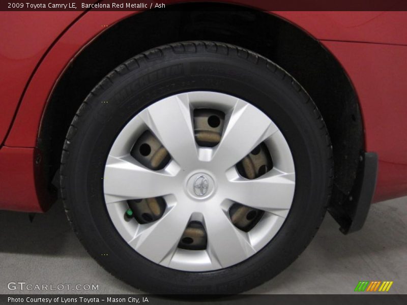 Barcelona Red Metallic / Ash 2009 Toyota Camry LE