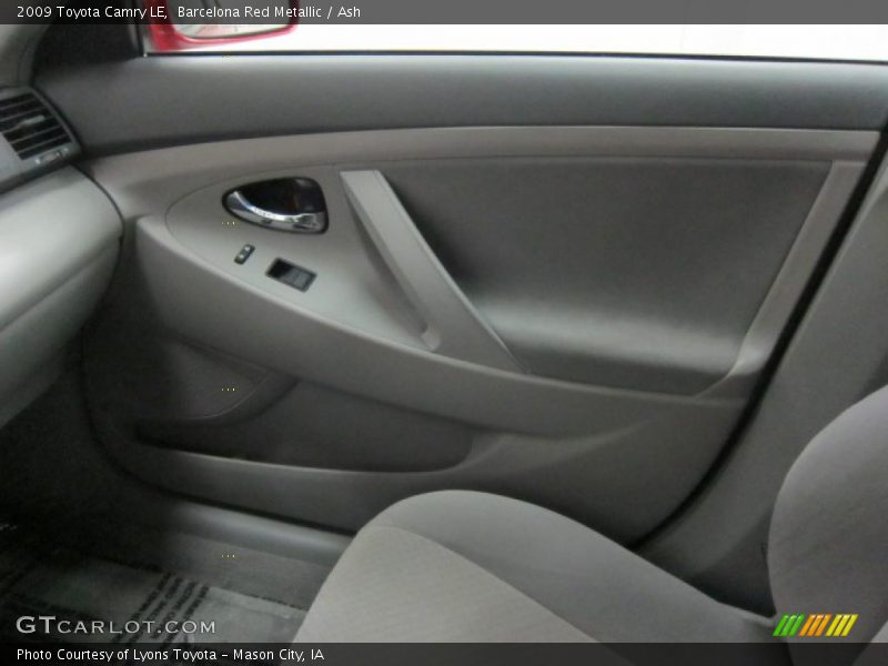 Barcelona Red Metallic / Ash 2009 Toyota Camry LE