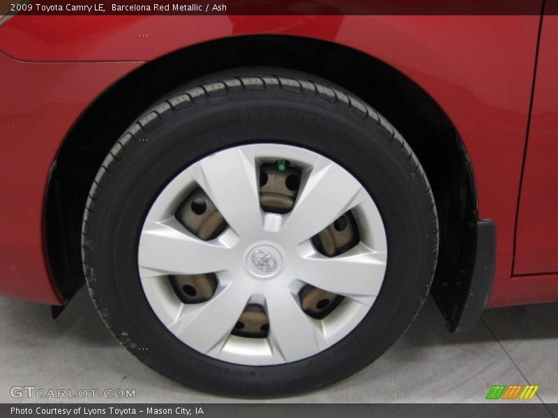 Barcelona Red Metallic / Ash 2009 Toyota Camry LE