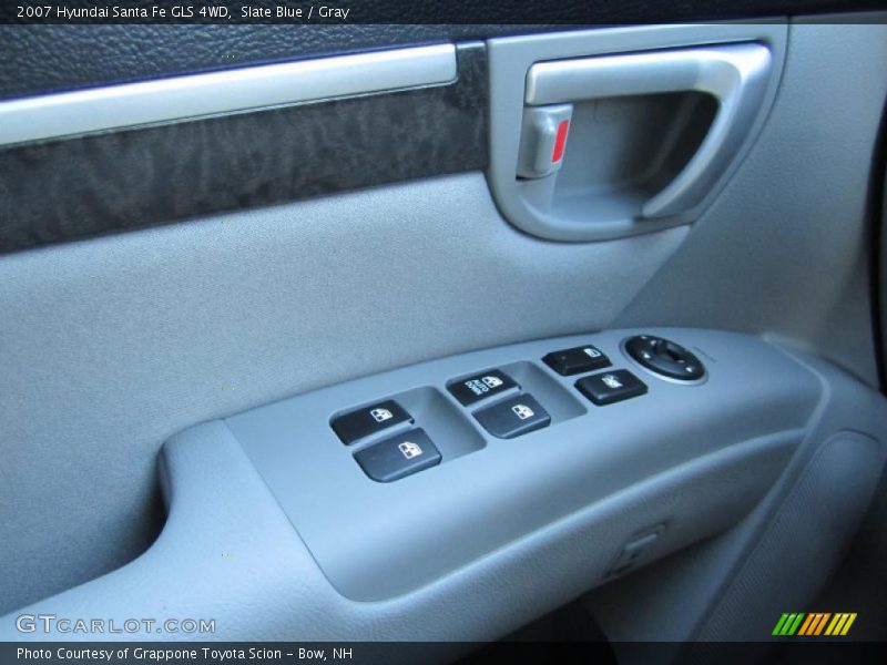 Slate Blue / Gray 2007 Hyundai Santa Fe GLS 4WD