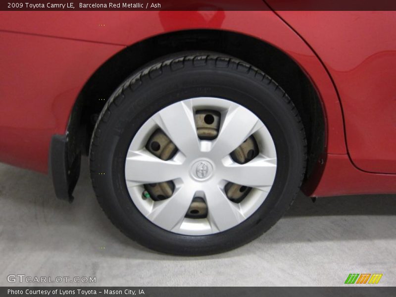 Barcelona Red Metallic / Ash 2009 Toyota Camry LE