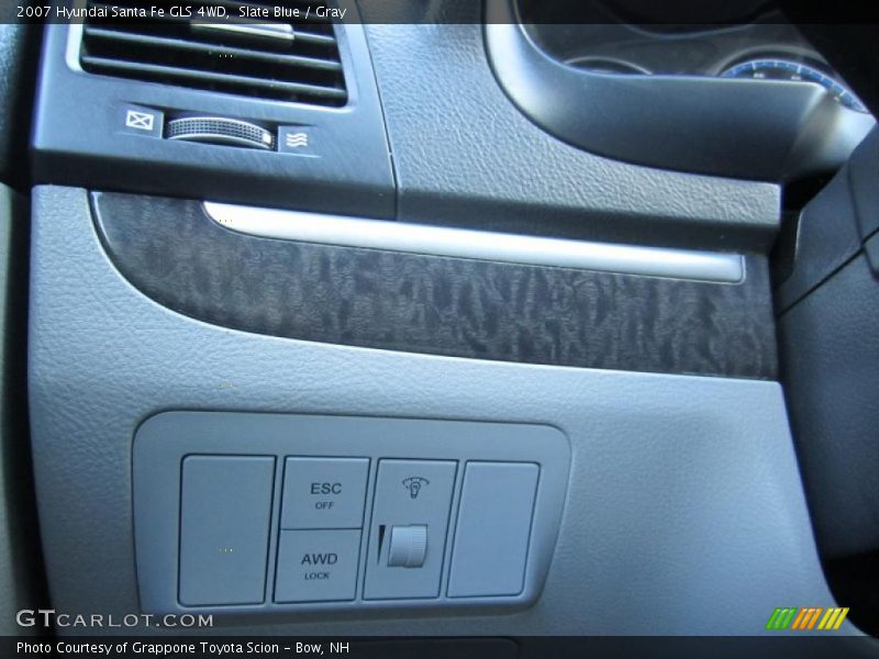 Slate Blue / Gray 2007 Hyundai Santa Fe GLS 4WD