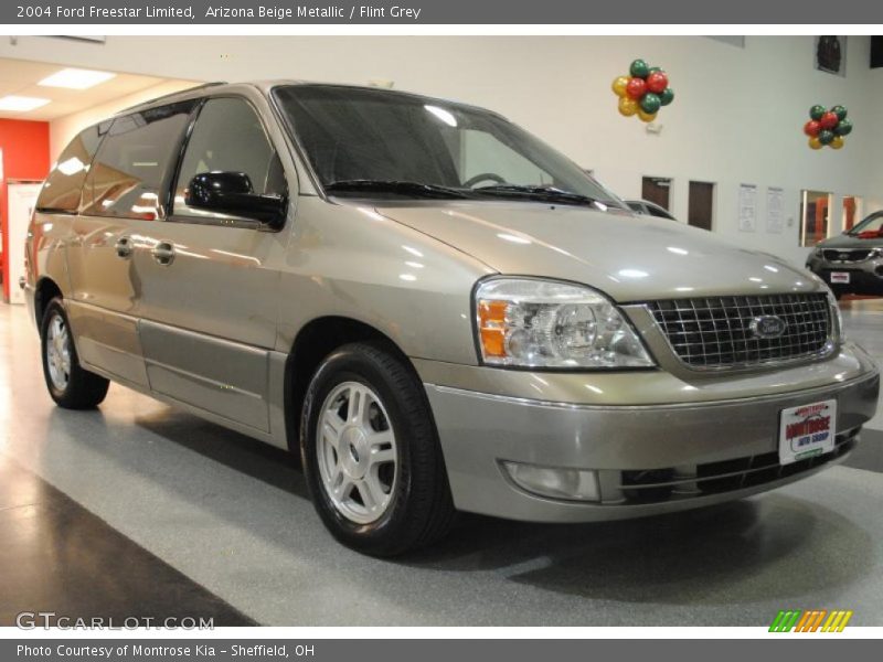 Arizona Beige Metallic / Flint Grey 2004 Ford Freestar Limited