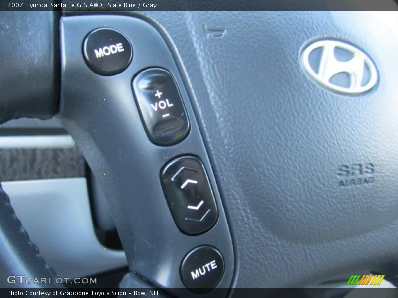Slate Blue / Gray 2007 Hyundai Santa Fe GLS 4WD