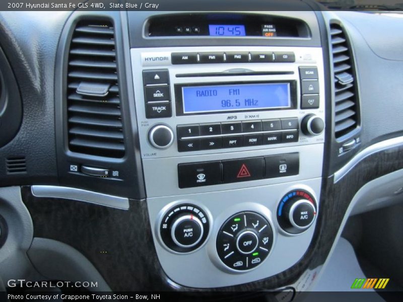 Slate Blue / Gray 2007 Hyundai Santa Fe GLS 4WD