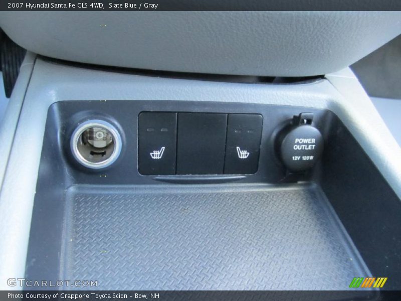 Slate Blue / Gray 2007 Hyundai Santa Fe GLS 4WD