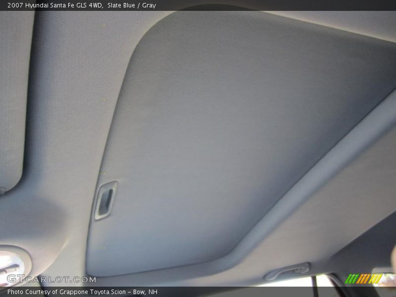 Slate Blue / Gray 2007 Hyundai Santa Fe GLS 4WD