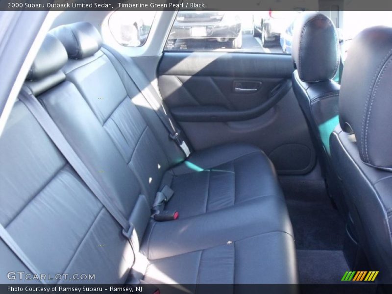 Timberline Green Pearl / Black 2000 Subaru Outback Limited Sedan