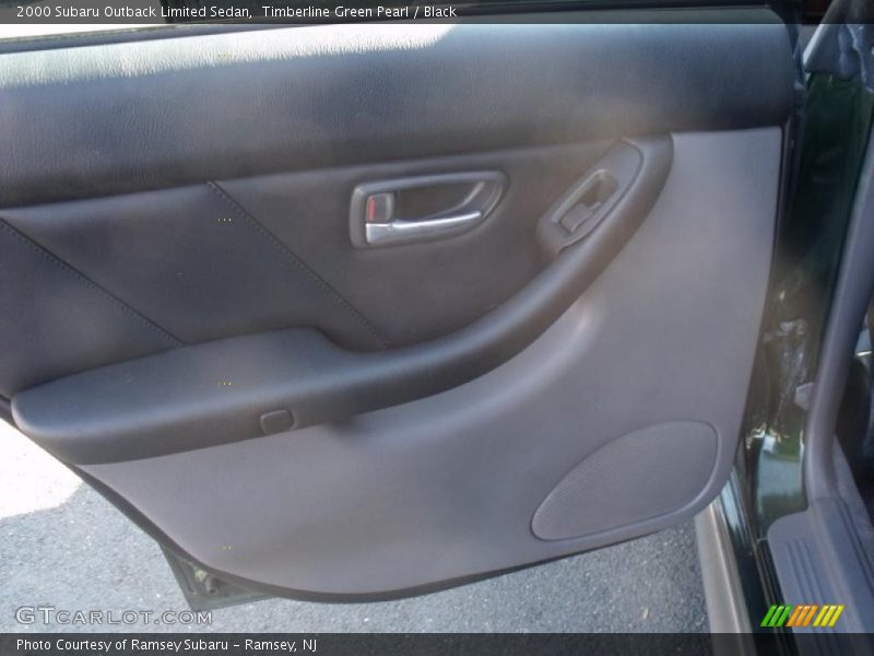 Timberline Green Pearl / Black 2000 Subaru Outback Limited Sedan