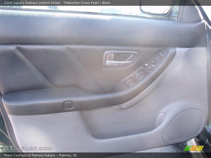 Timberline Green Pearl / Black 2000 Subaru Outback Limited Sedan