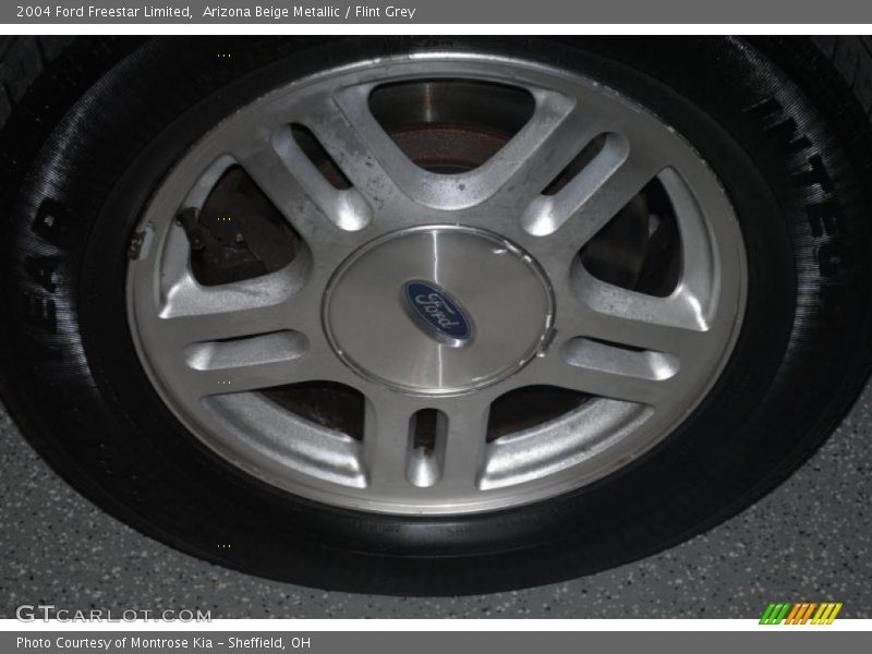 Arizona Beige Metallic / Flint Grey 2004 Ford Freestar Limited