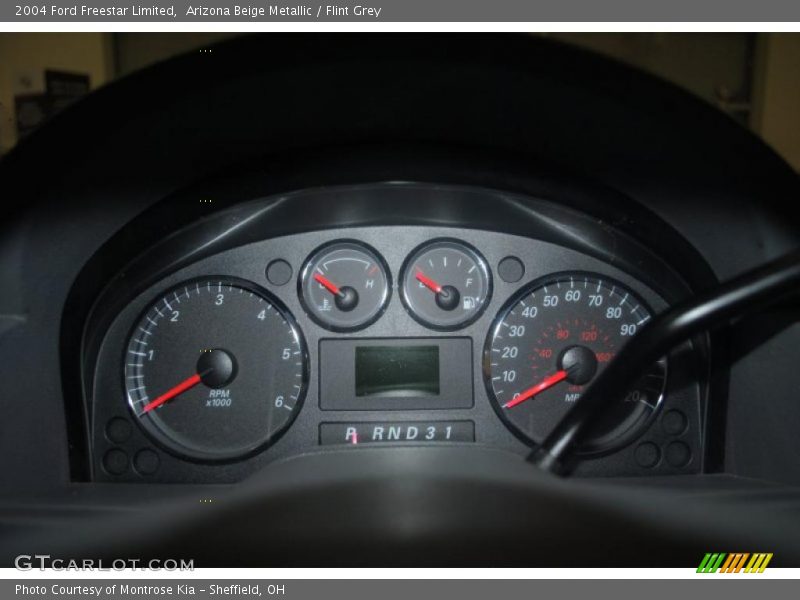  2004 Freestar Limited Limited Gauges