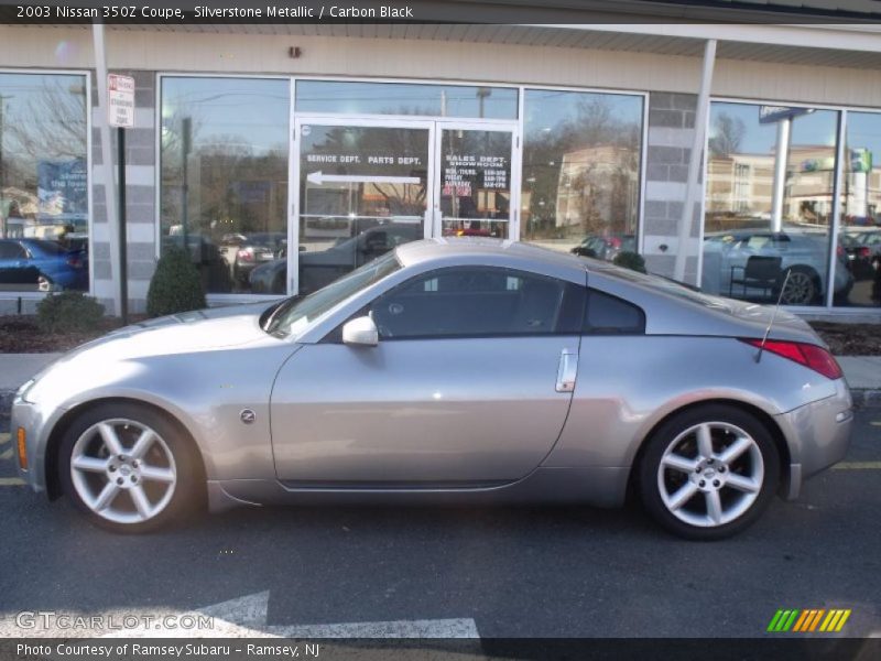 Silverstone Metallic / Carbon Black 2003 Nissan 350Z Coupe