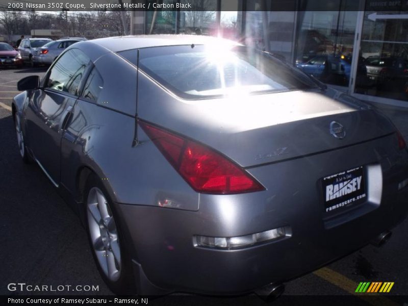 Silverstone Metallic / Carbon Black 2003 Nissan 350Z Coupe
