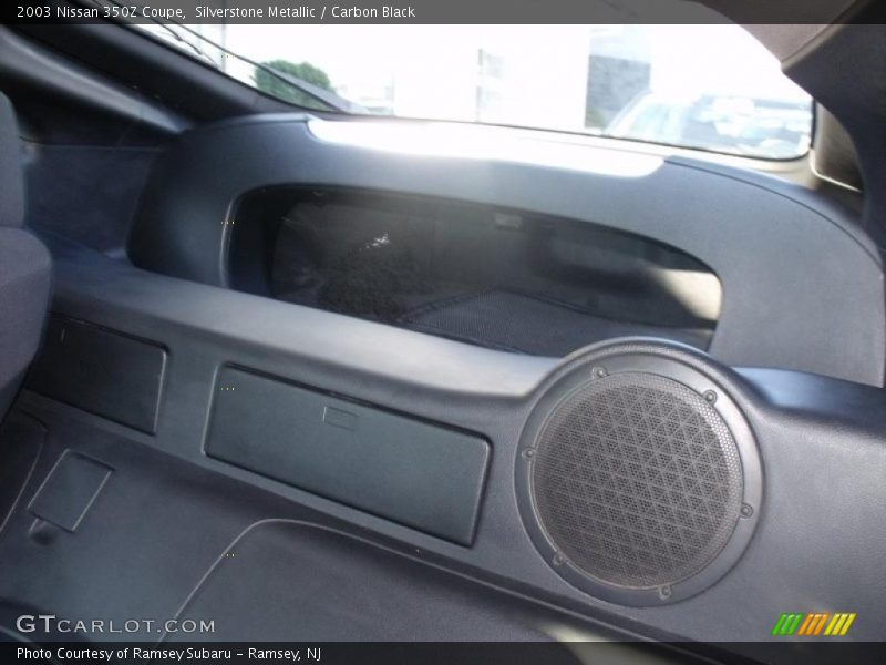 Silverstone Metallic / Carbon Black 2003 Nissan 350Z Coupe