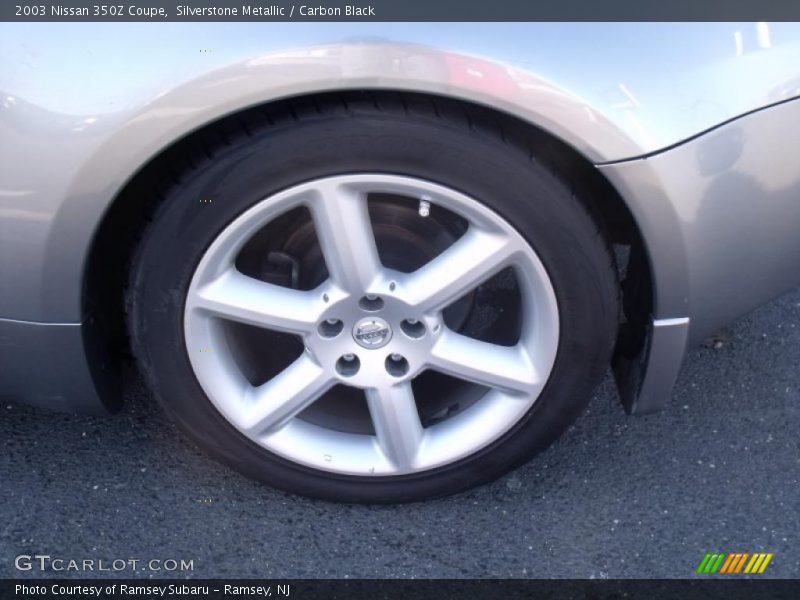 Silverstone Metallic / Carbon Black 2003 Nissan 350Z Coupe