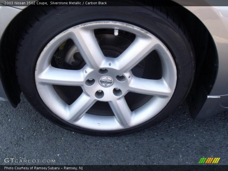 Silverstone Metallic / Carbon Black 2003 Nissan 350Z Coupe