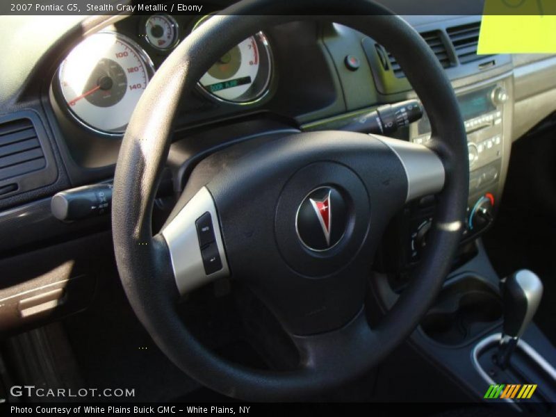 Stealth Gray Metallic / Ebony 2007 Pontiac G5