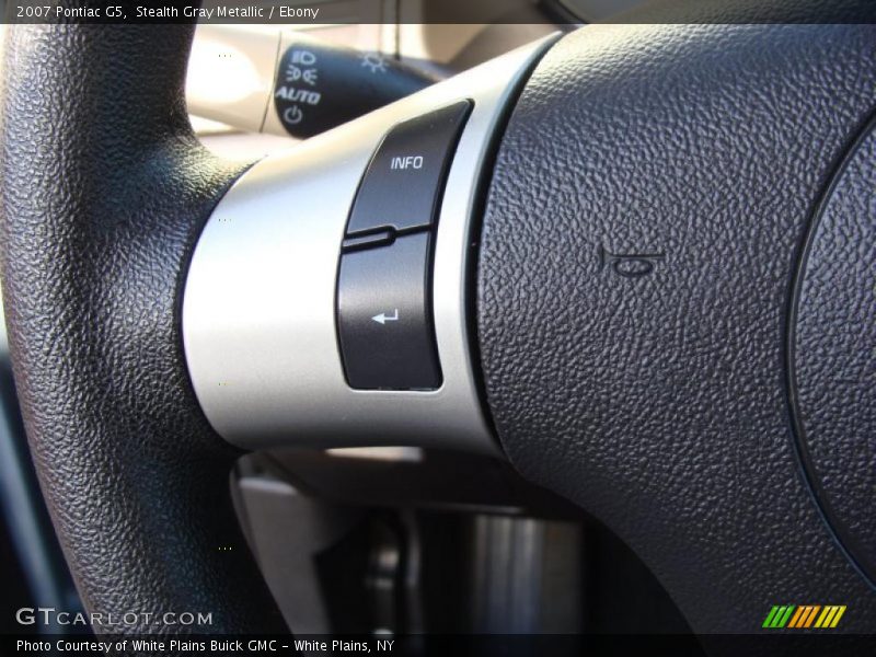 Stealth Gray Metallic / Ebony 2007 Pontiac G5