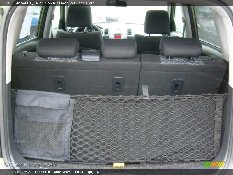 Alien Green / Black Soul Logo Cloth 2010 Kia Soul +