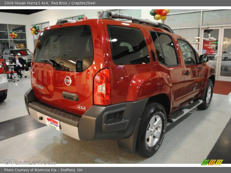 Red Brick / Graphite/Steel 2009 Nissan Xterra S 4x4