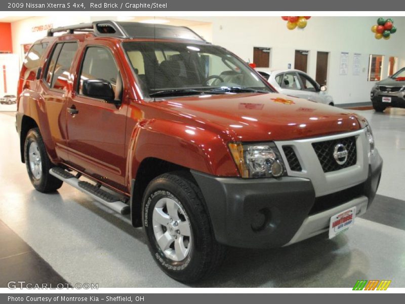 Red Brick / Graphite/Steel 2009 Nissan Xterra S 4x4