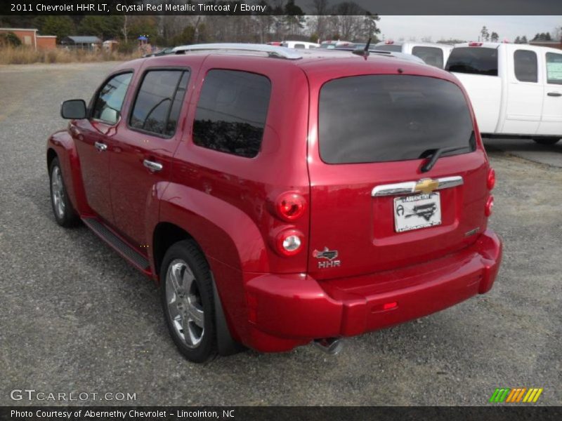 Crystal Red Metallic Tintcoat / Ebony 2011 Chevrolet HHR LT