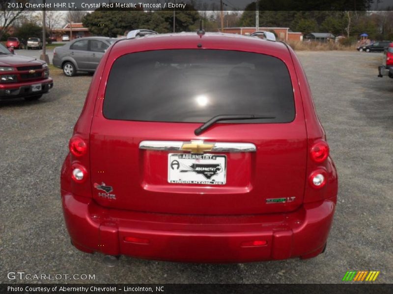 Crystal Red Metallic Tintcoat / Ebony 2011 Chevrolet HHR LT
