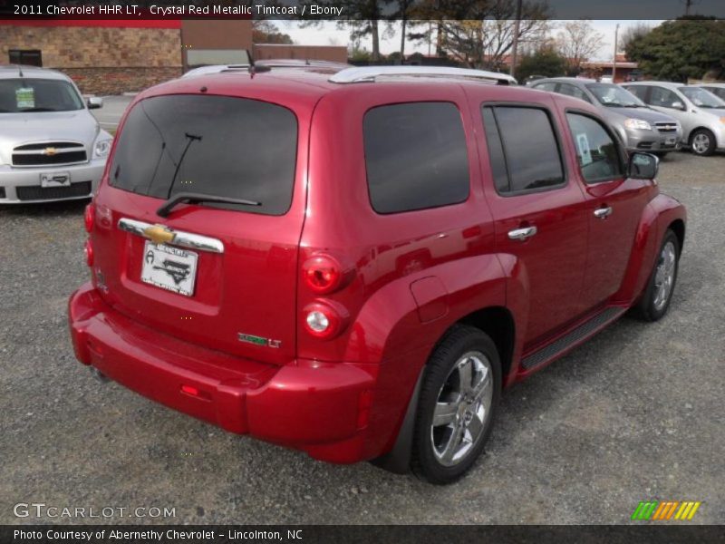 Crystal Red Metallic Tintcoat / Ebony 2011 Chevrolet HHR LT