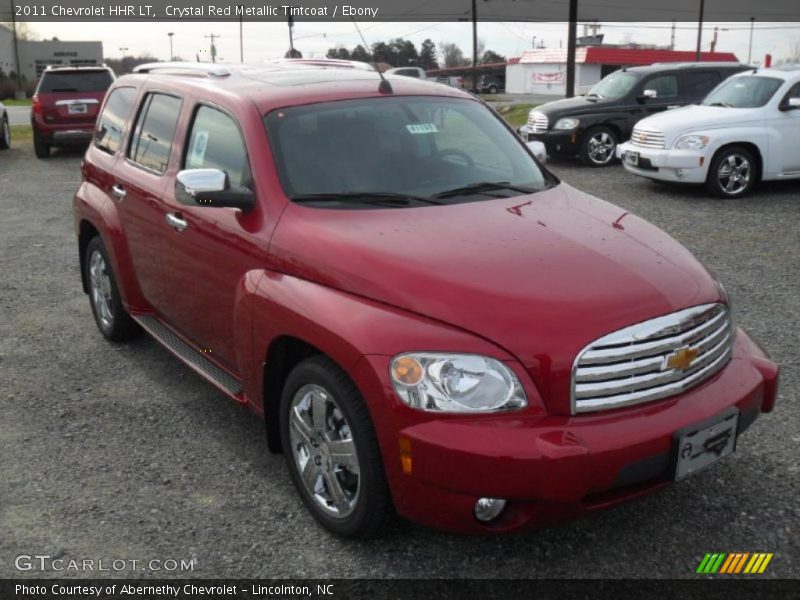 Crystal Red Metallic Tintcoat / Ebony 2011 Chevrolet HHR LT