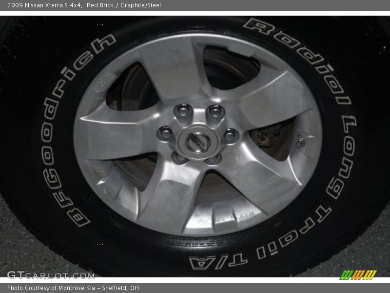 Red Brick / Graphite/Steel 2009 Nissan Xterra S 4x4