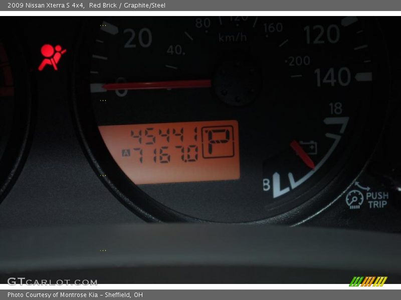 Red Brick / Graphite/Steel 2009 Nissan Xterra S 4x4