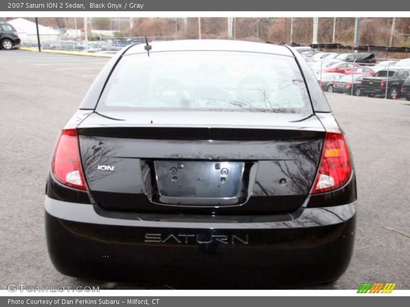 Black Onyx / Gray 2007 Saturn ION 2 Sedan