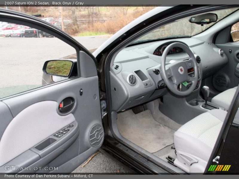  2007 ION 2 Sedan Gray Interior