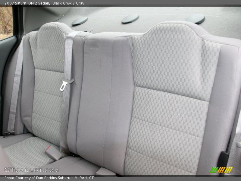 Black Onyx / Gray 2007 Saturn ION 2 Sedan