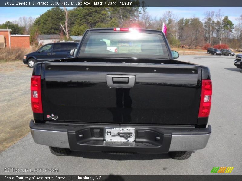 Black / Dark Titanium 2011 Chevrolet Silverado 1500 Regular Cab 4x4